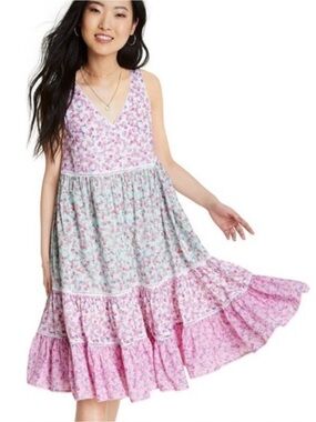loveshackfancy mini iona dress LOVESHACKFANCY Mini Iona Dress Blue Tie Dye